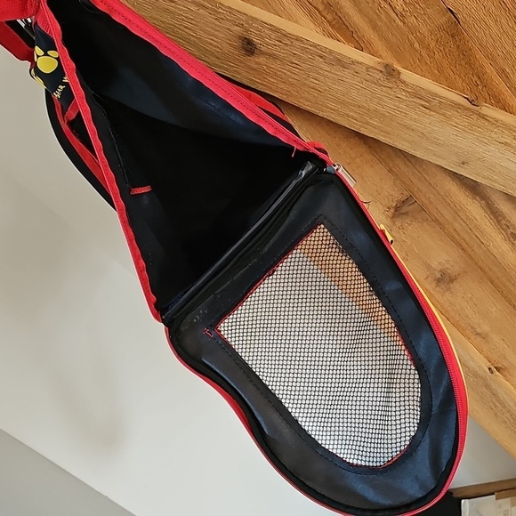 Build A Bear Navy Blue Rolling Pet Carrier Travel Bag - Picture 5 of 7